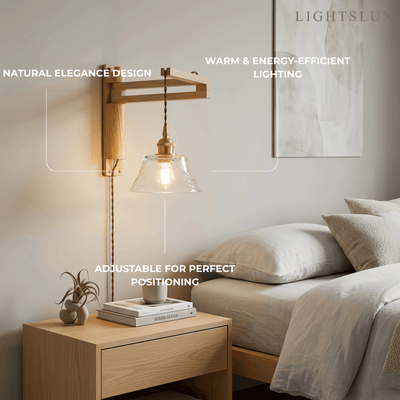 Irondale Vintage Conical Wall Lamp