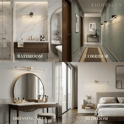 Arcato Minimalist Linear Vanity Light 