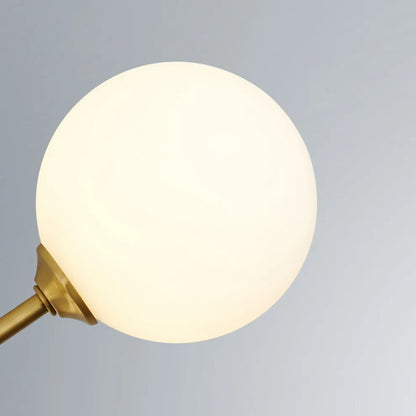 Modern Chandelier with Glass Bulb