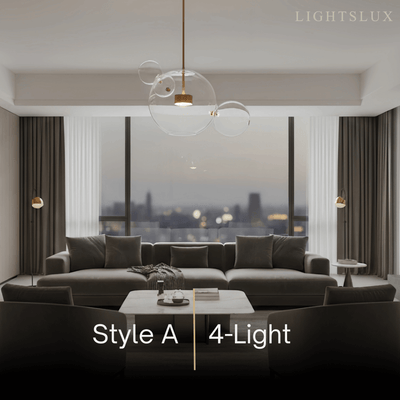 Modern Bubble Glass Pendant Light