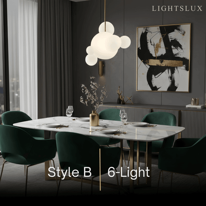 Modern Bubble Glass Pendant Light