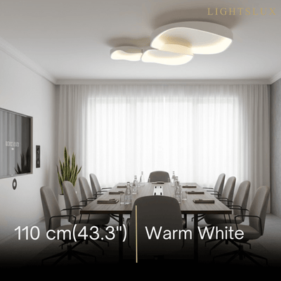 White LED Flush Mount Ceiling Light