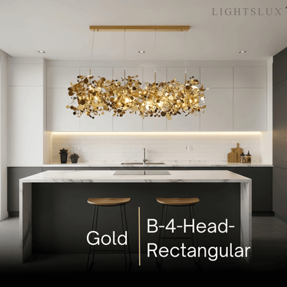 Excelis Art Deco Cluster Chandelier