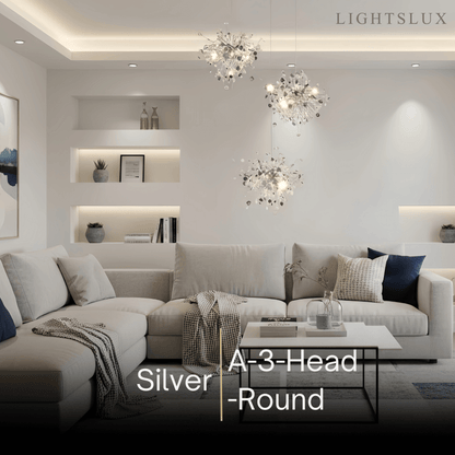 Excelis Art Deco Cluster Chandelier
