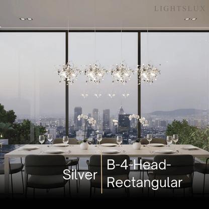Excelis Art Deco Cluster Chandelier