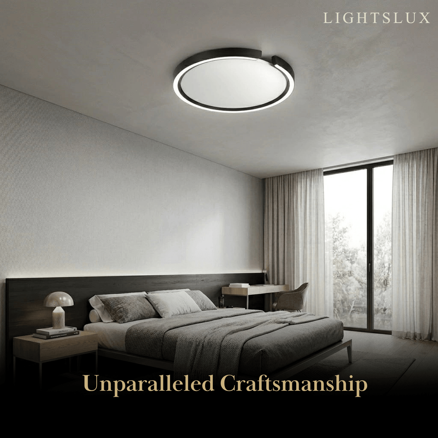 Embrace Modern Round LED Ceiling Light 