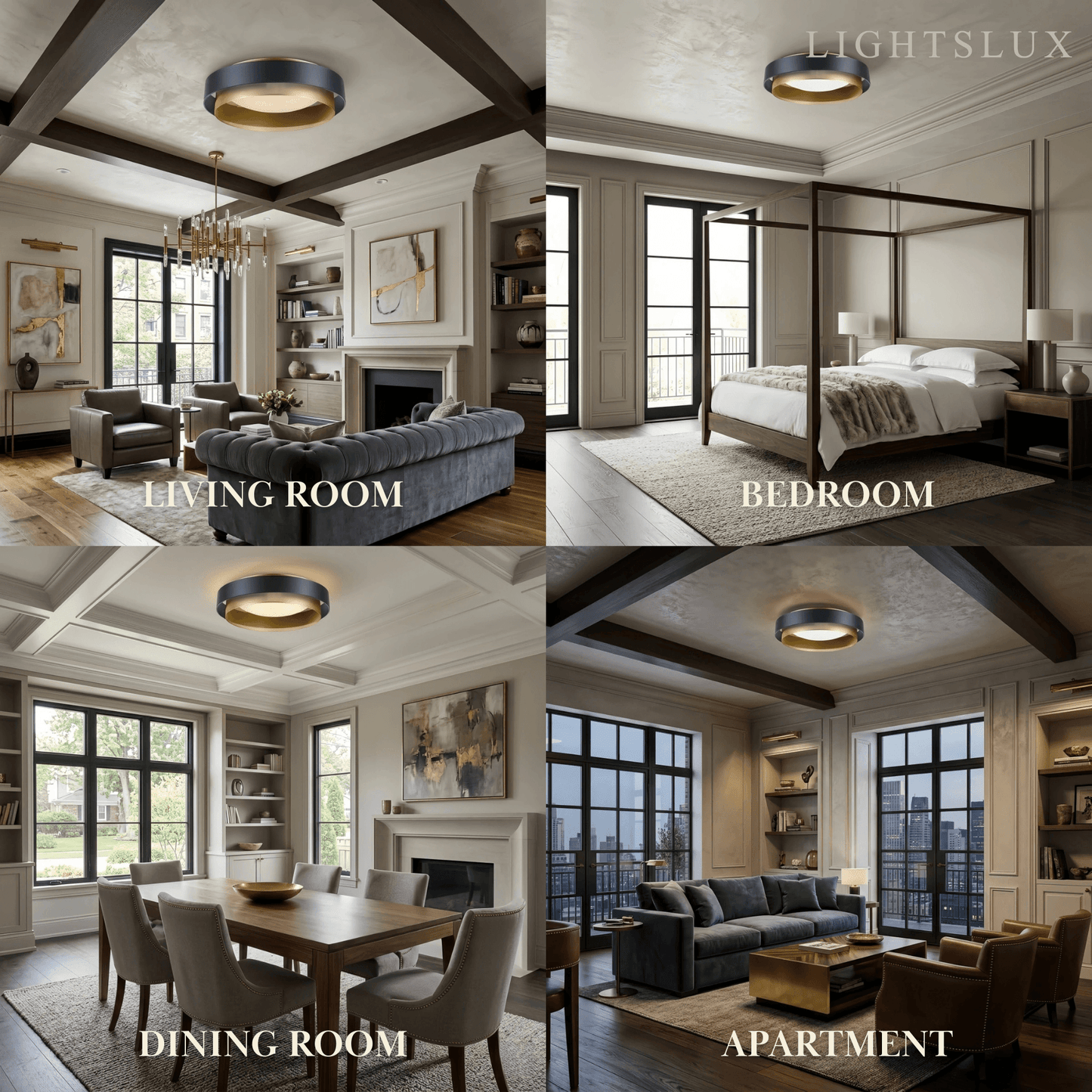 Excelis Modern Ring Ceiling Light