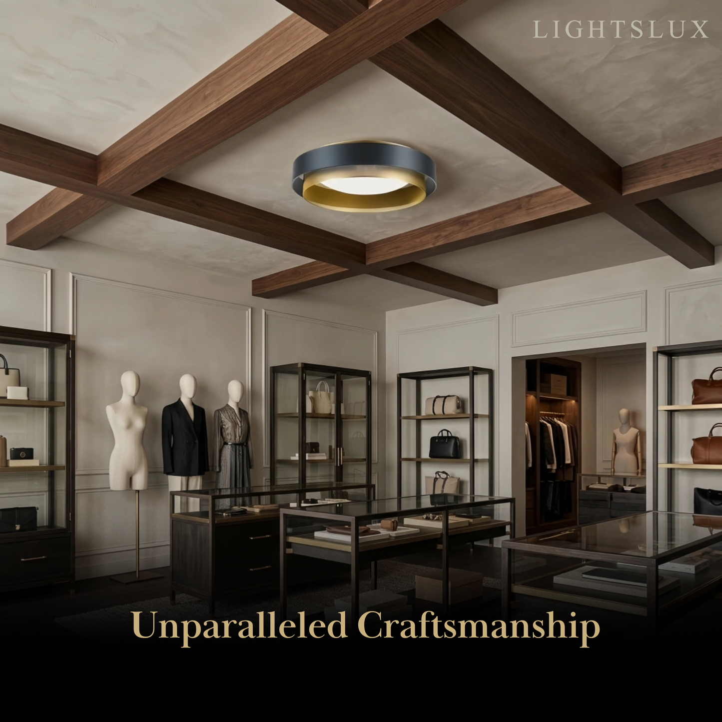Excelis Modern Ring Ceiling Light