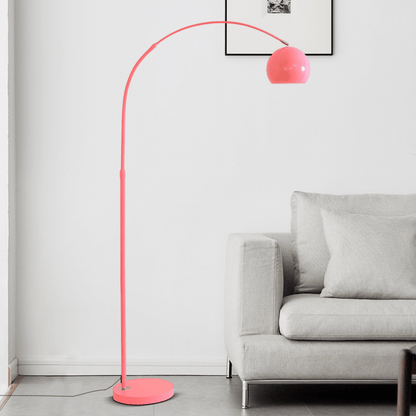 Nordic Floor Lamp - Metal in Black/Blue/Gold/Pink