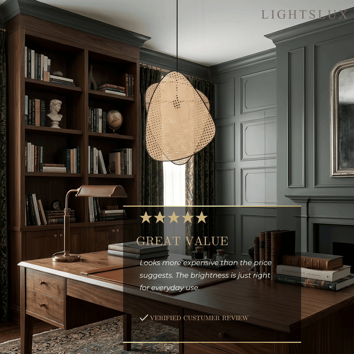 Pendant Light — Rattan & Willow Weave Dimensions