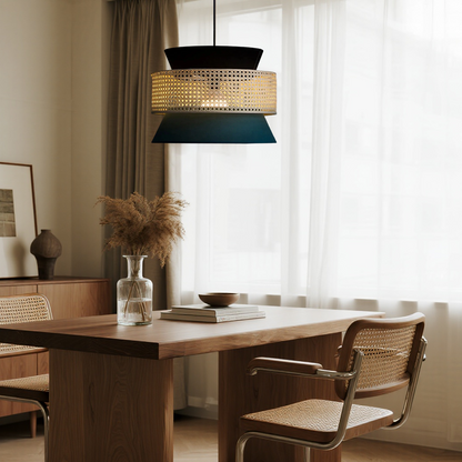 Pendant Light — Black Metal for Dining Room