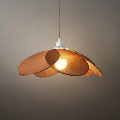 Zenno Farmhouse Metal & Fabric Pendant Light