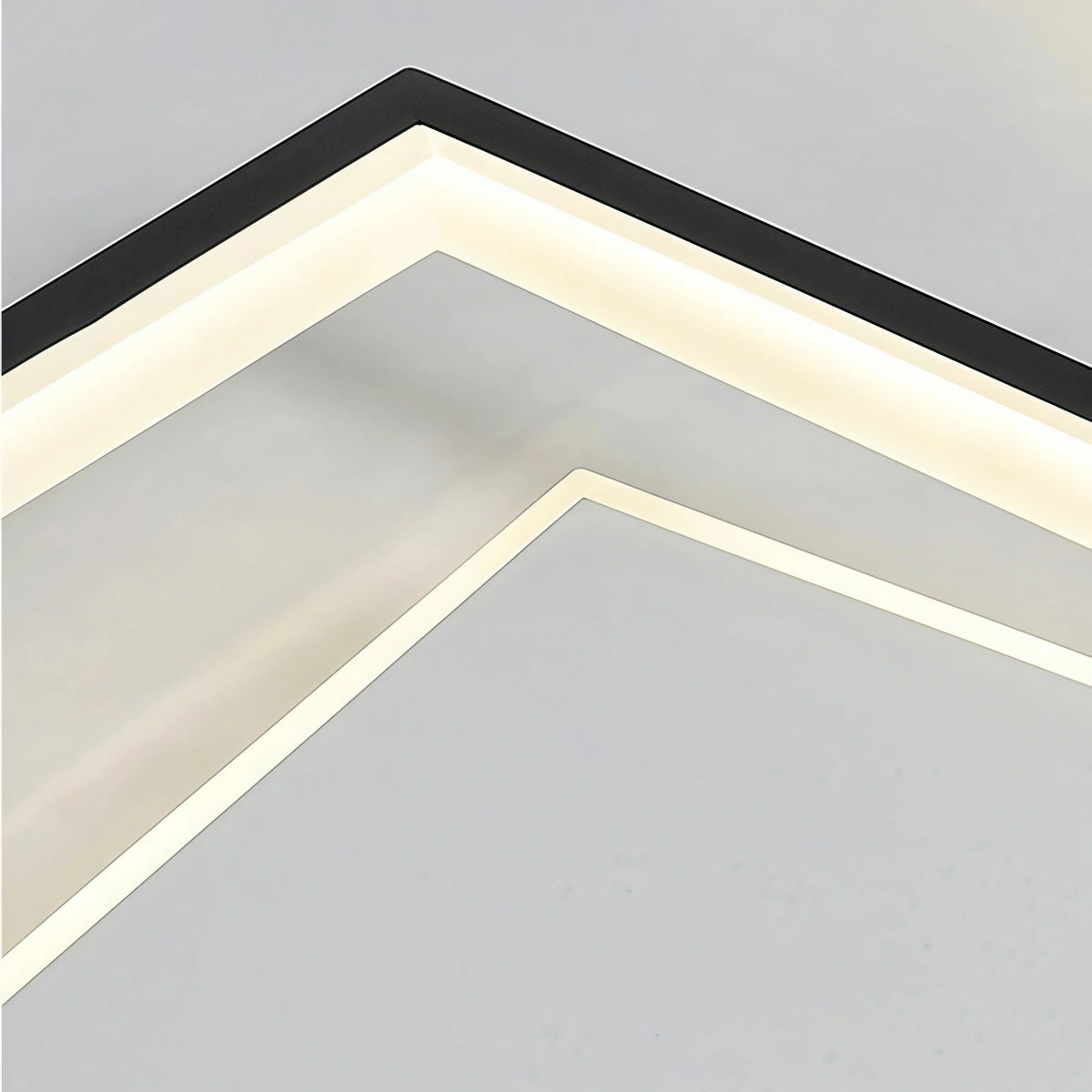 Embrace Modern Black Ceiling Light