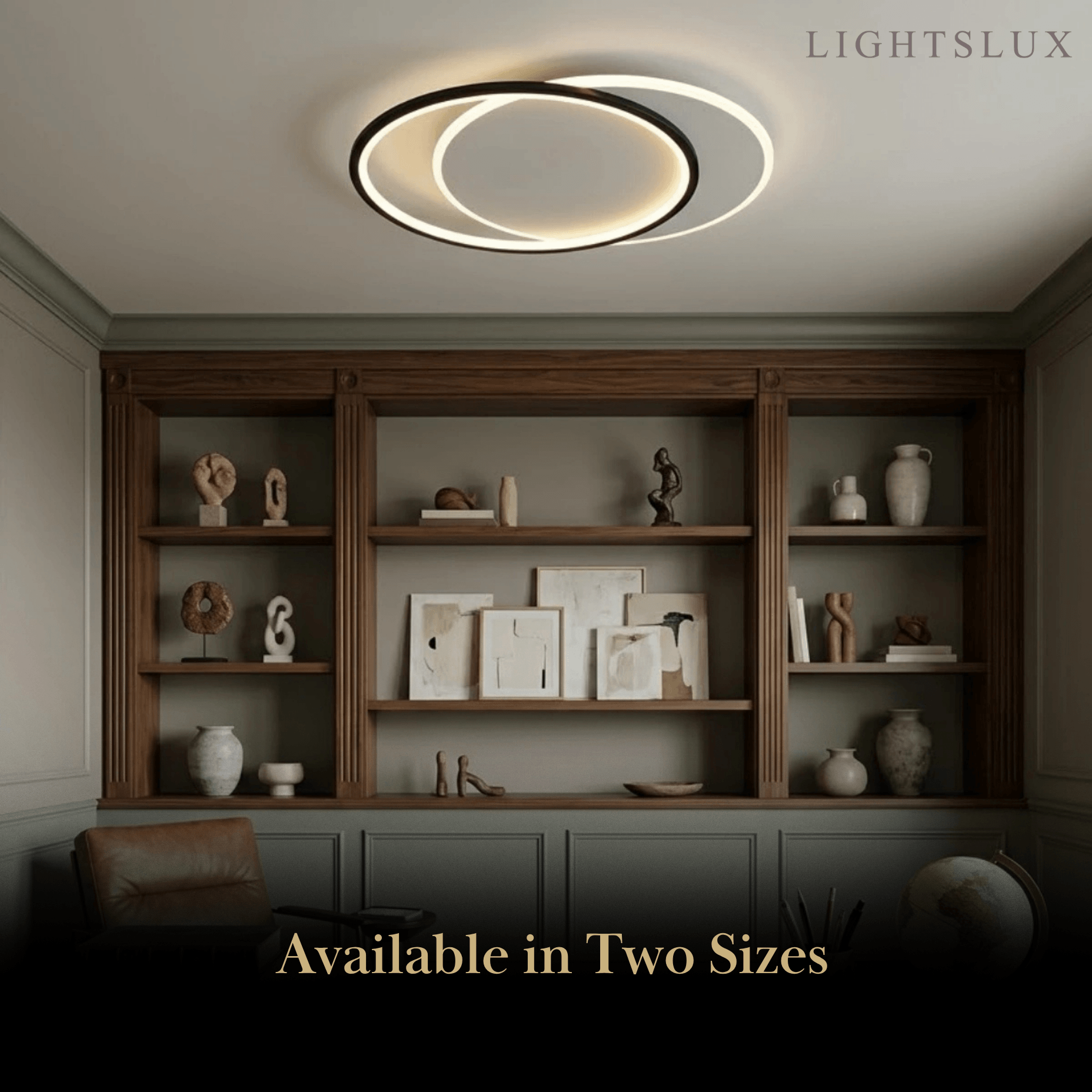 Ceiling Light – Metal & Acrylic Geometric Design