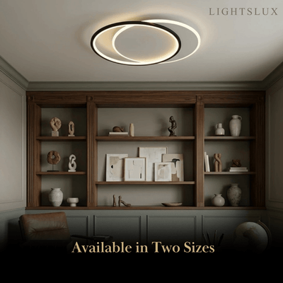 Ceiling Light – Metal & Acrylic Geometric Design