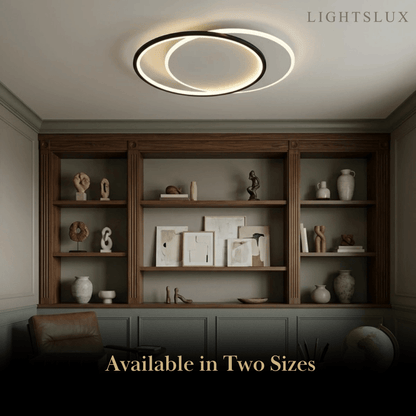 Ceiling Light – Metal & Acrylic Geometric Design