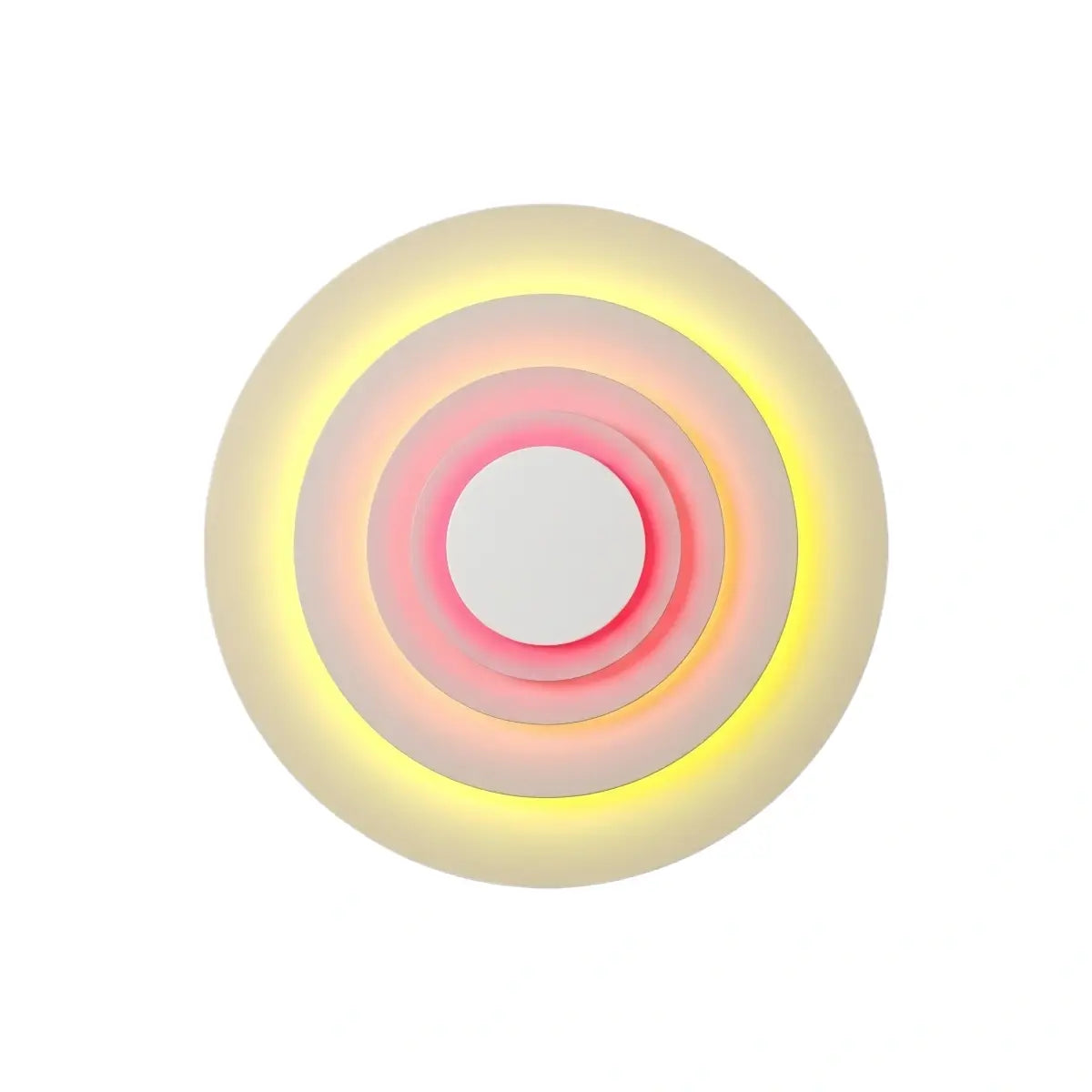 Morandia Morandi Metal Wall Lamp - Blue/Pink/Yellow Round Design for Living Room