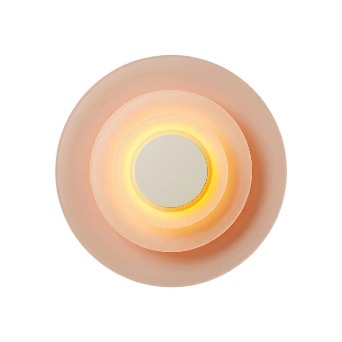 Morandia Morandi Metal Wall Lamp - Blue/Pink/Yellow Round Design for Living Room