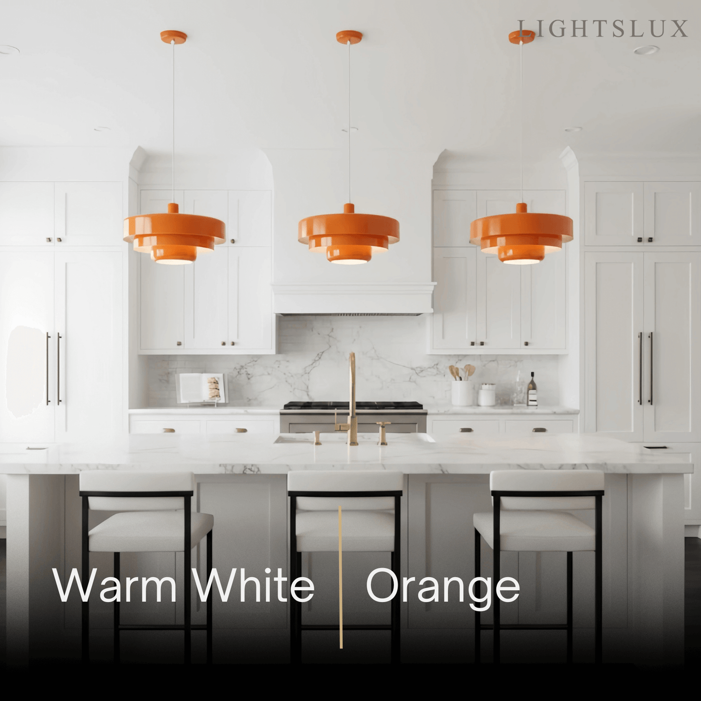 Morandia Nordic LED Pendant Light – Orange/Green/White/Yellow/Pink Metal Kitchen