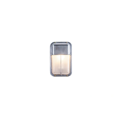 Modern Geometric Outdoor Wall Lamp 