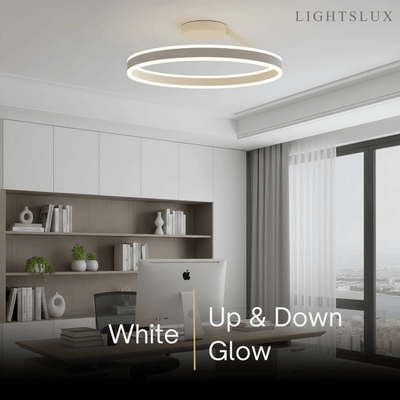 Embrace Modern Circular Flush Mount Ceiling Light