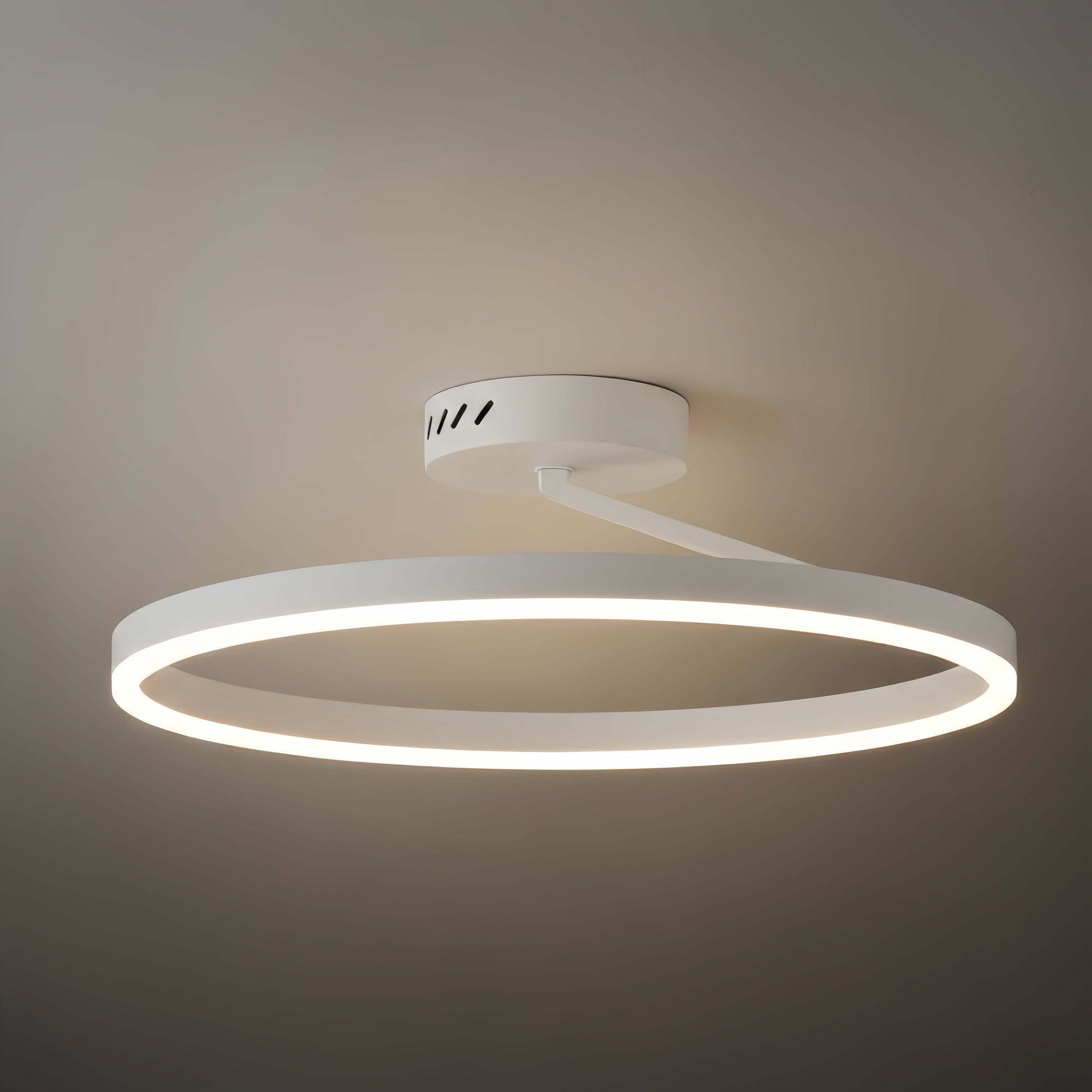 Flush Mount Ceiling Light – Black/White for Bedroom