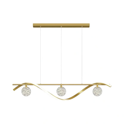 Modern Wave Pendant Light 