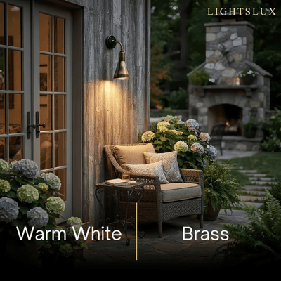  Industrial Wall Lamp--Stainless Steel for Courtyard