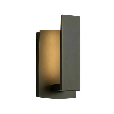minimalist Wall Lamp--Aluminum Black for Outdoor Yard