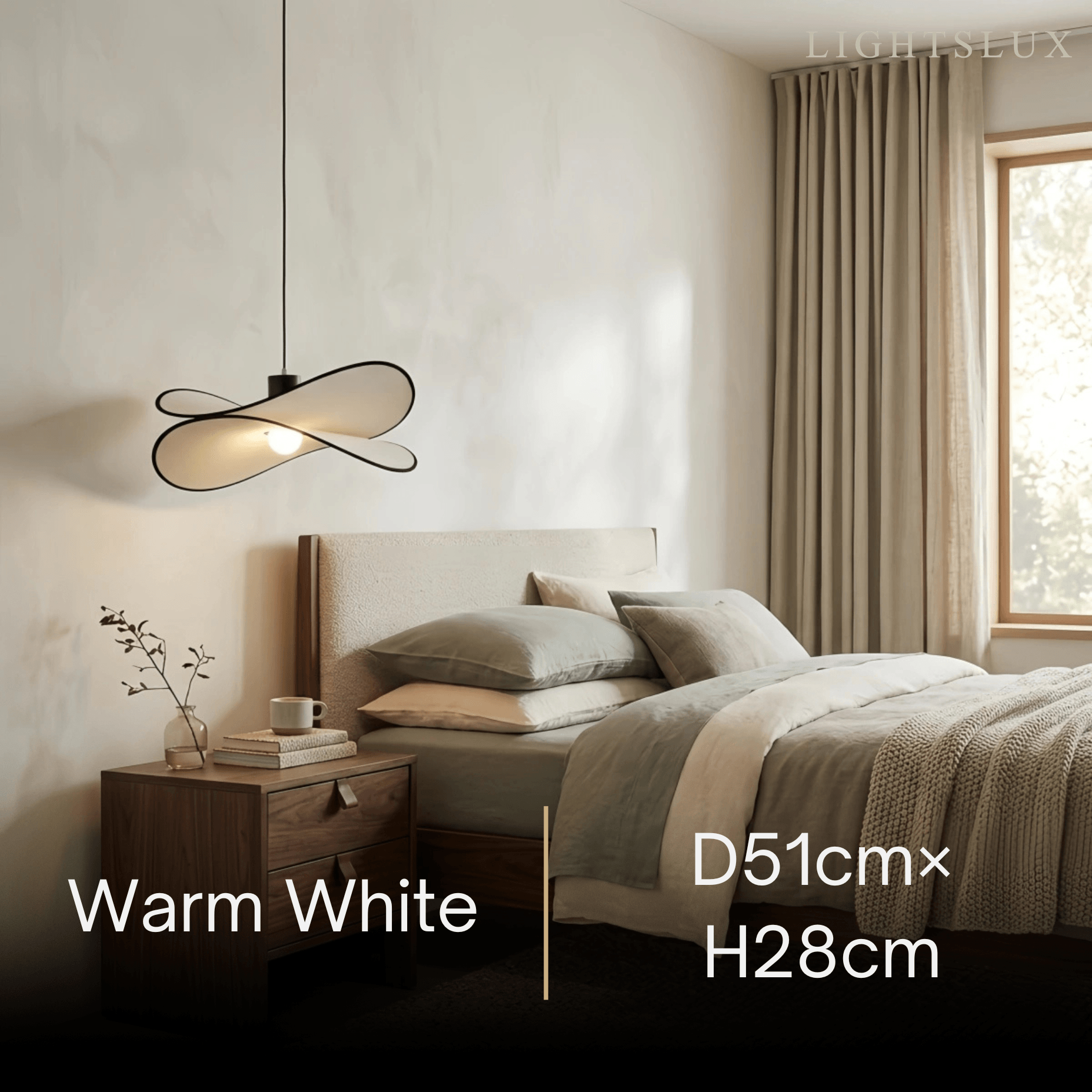Velora Scandinavian Flow Pendant Light