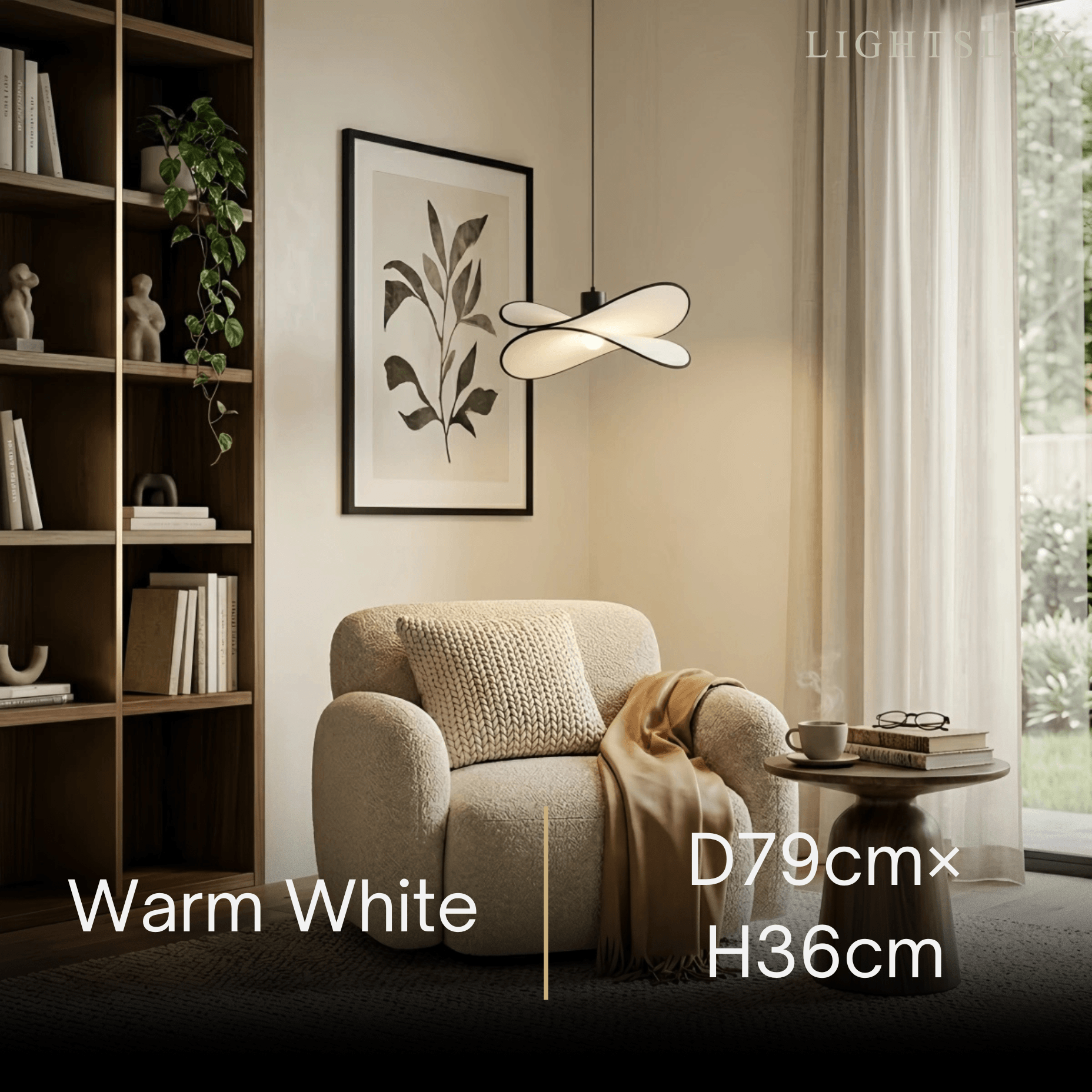 Velora Scandinavian Flow Pendant Light