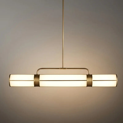 Modern Industrial Linear Pendant Light 