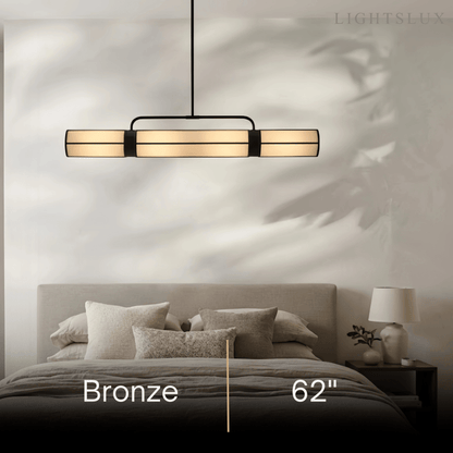 Modern Industrial Linear Pendant Light 