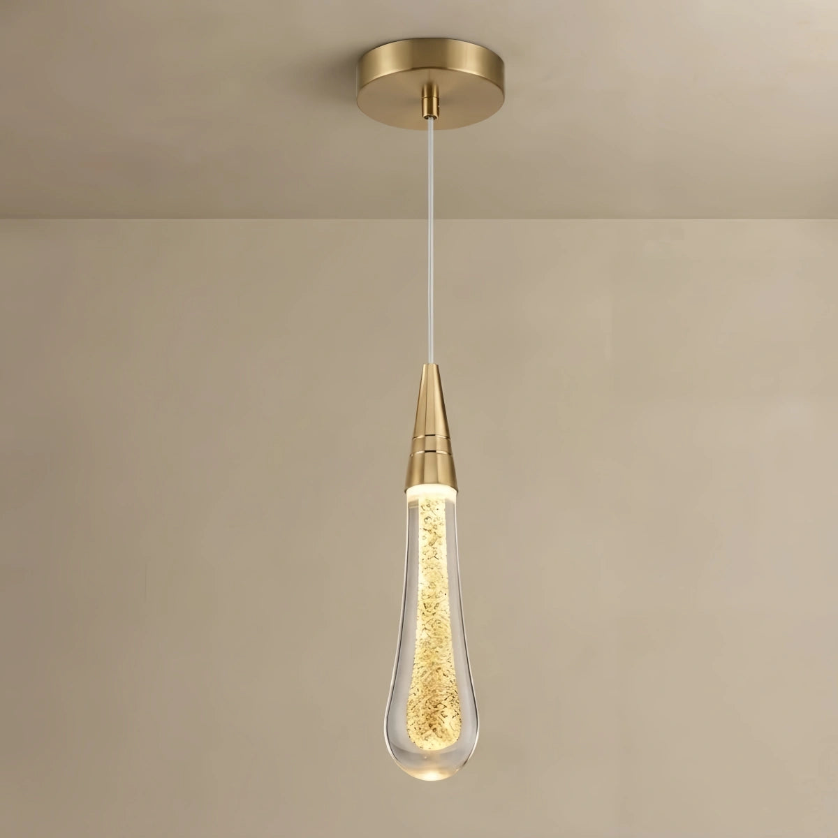 Excelis Modern-Chic Linear Pendant Light -- Milk Acrylic & Metal for Dining Room / Kitchen Island