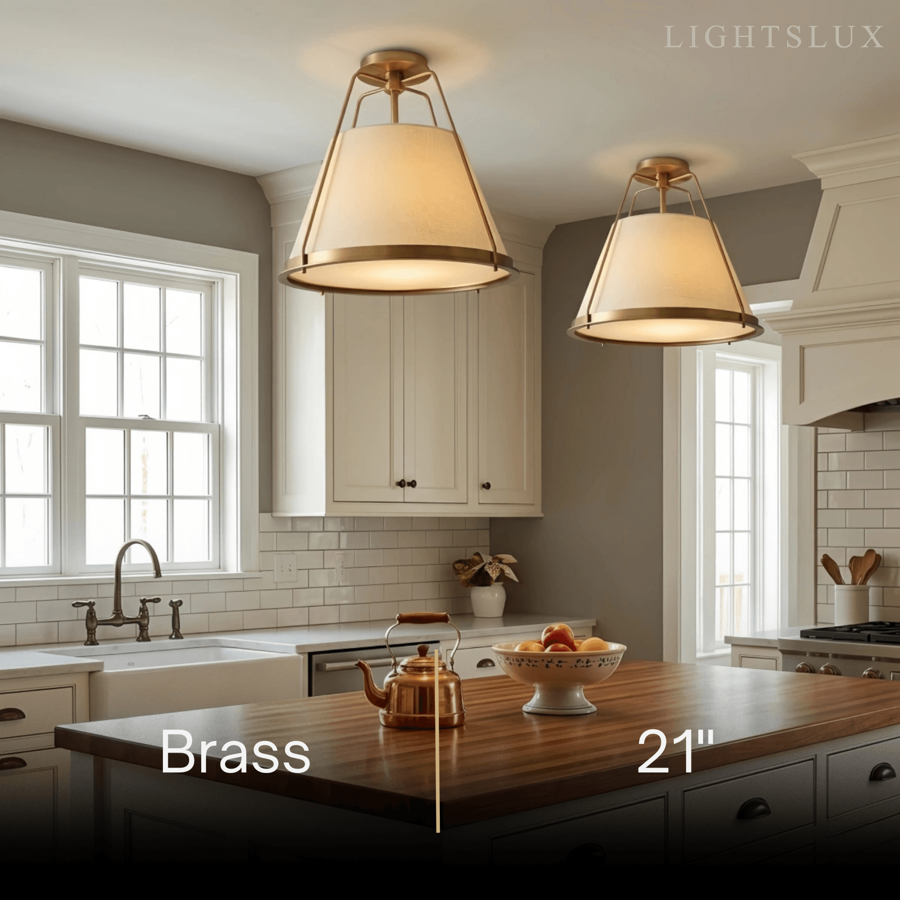 Modern Flushmount Ceiling Light 