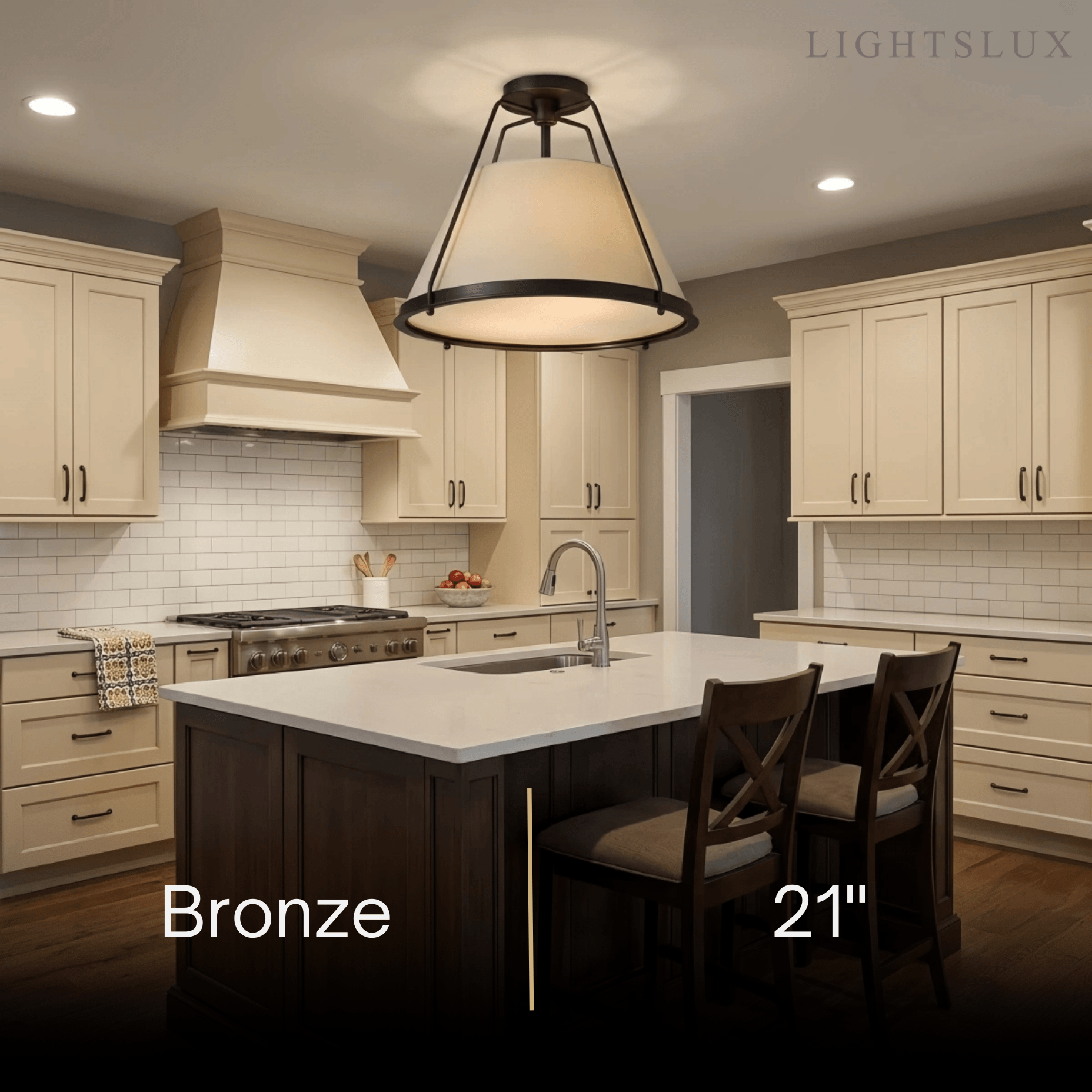 Modern Flushmount Ceiling Light 