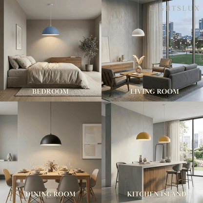 Morandia Minimalist Pendant Light -- Aluminum 
