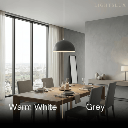 Morandia Minimalist Pendant Light -- Aluminum 