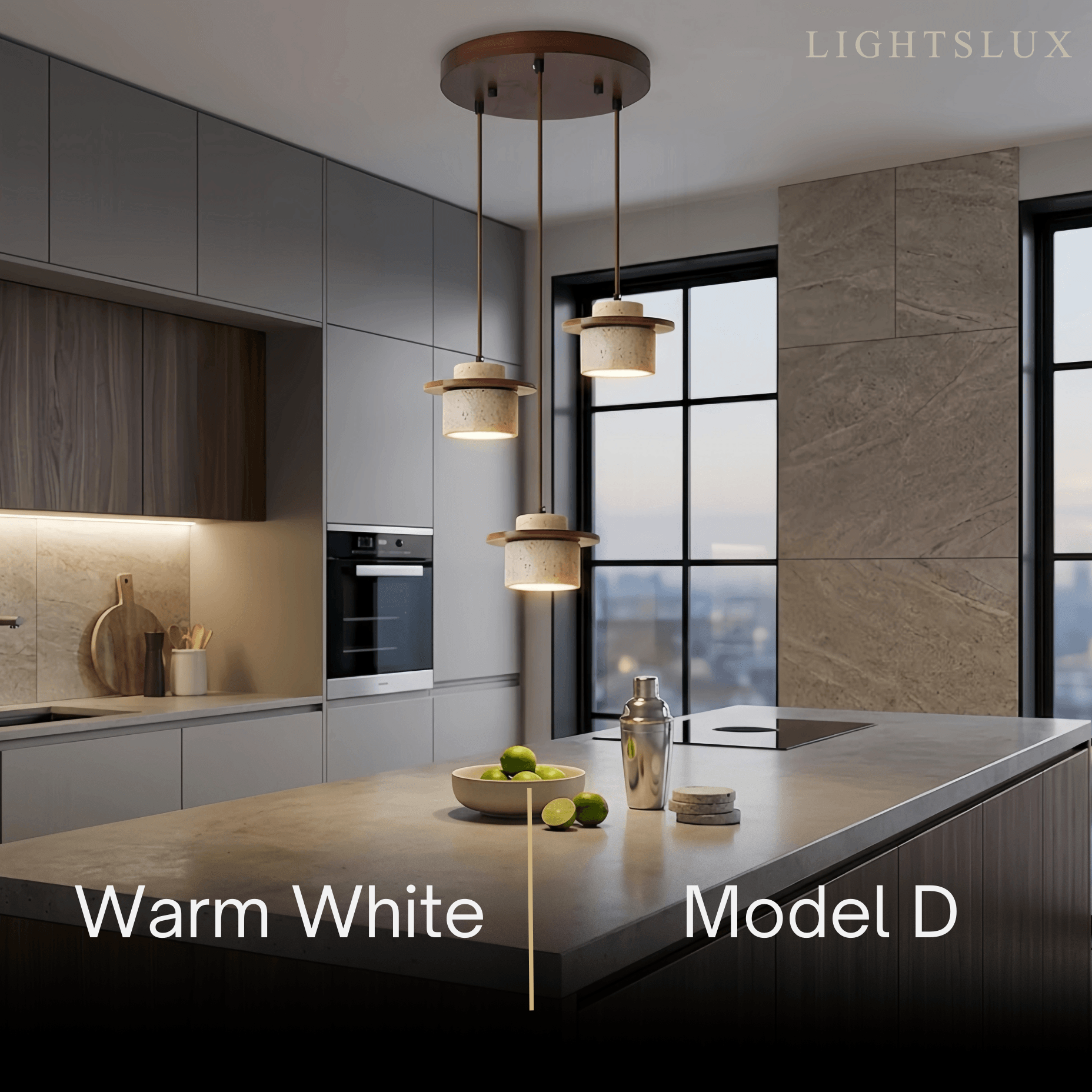 Strata Minimalist Multi-Light Pendant