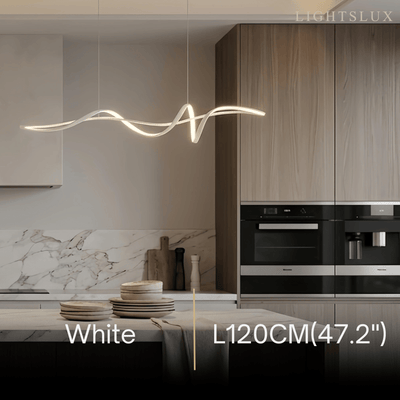 Modern LED Wave Pendant Light