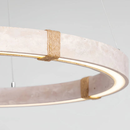 Vivara_Travertine_Chandelier