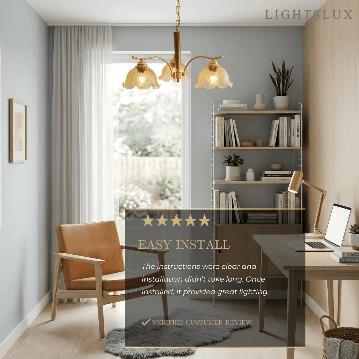 Excelis Minimalist Chandelier