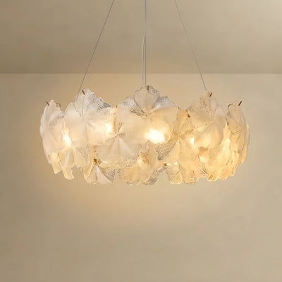 Excelis Modern Chandelier – Metal & Glass Gold for Living Room/Bedroom