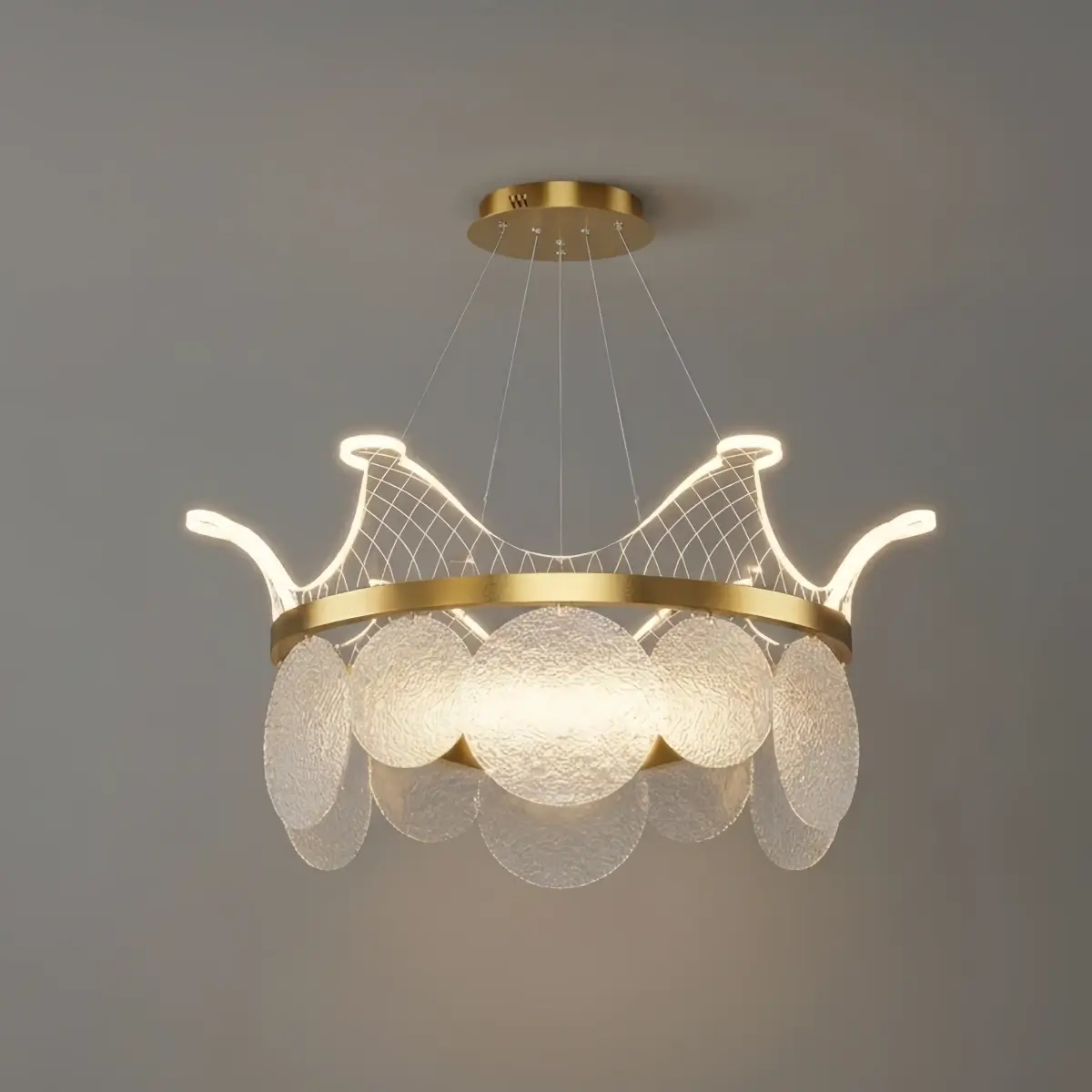 Modern Gold  Chandelier 