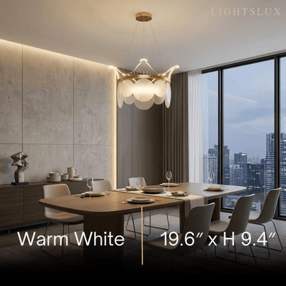 Modern Gold  Chandelier 