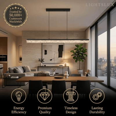 Vivara Minimalist Linear Pendant Light 