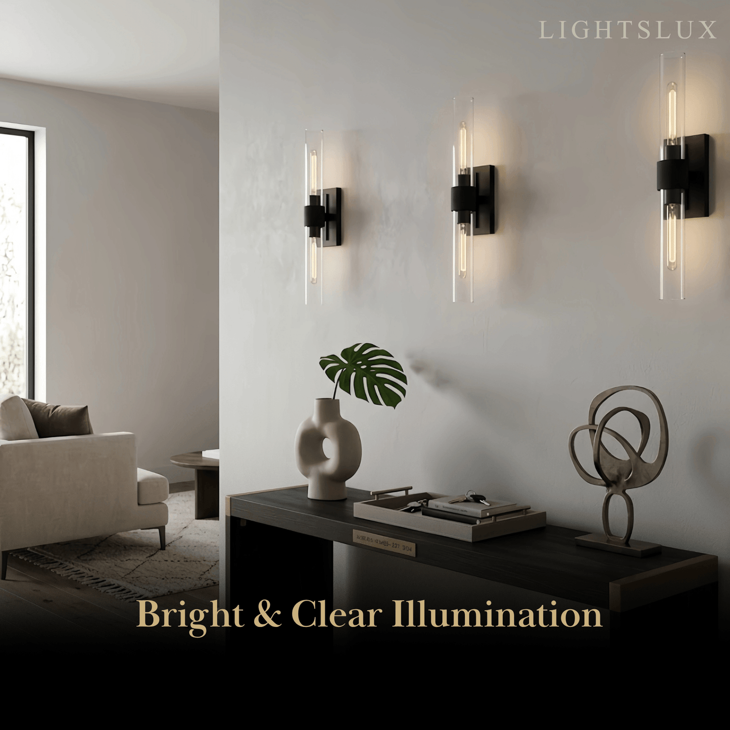 Lunara Minimalist LED Wall Lamp