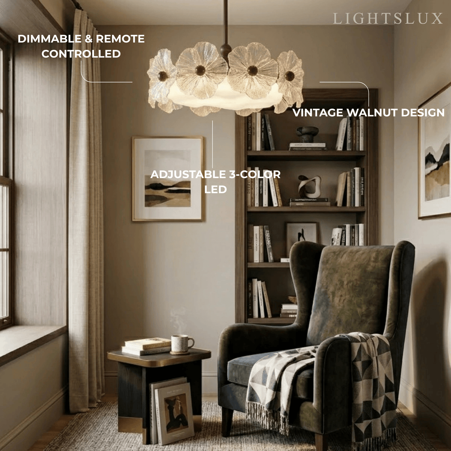 Lunara Vintage Chandelier