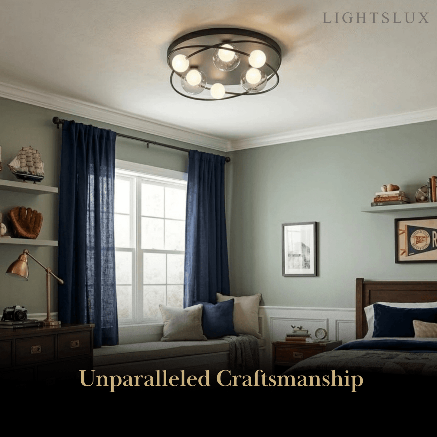 Modern Flush Mount Ceiling Light