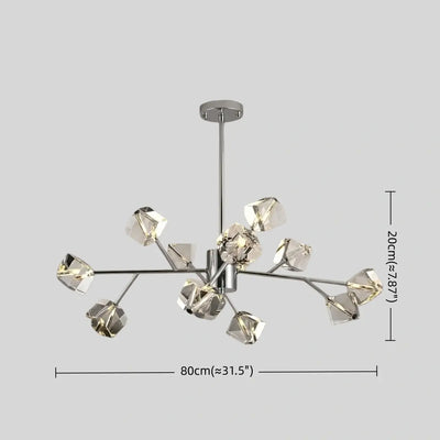 Stellar Modern Sputnik Chandelier 